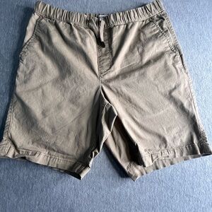 Sonoma Tan Flat Front Casual Shorts